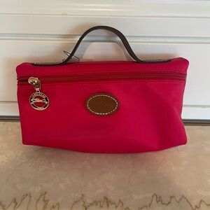 Longchamp Le Pliage cosmetic case